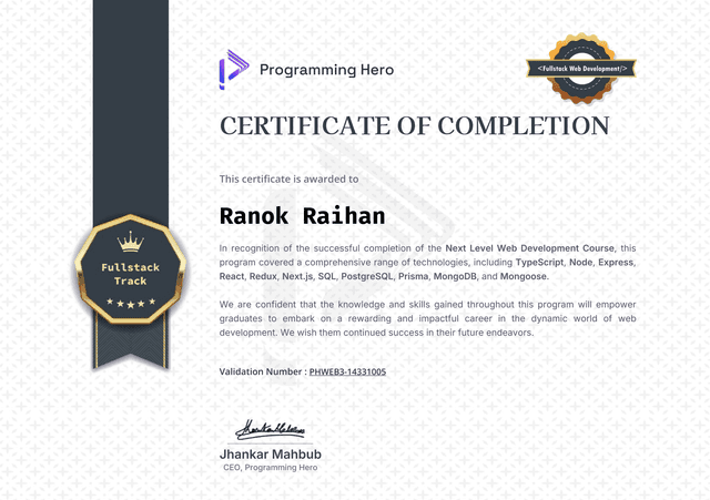 Next Level Web Development